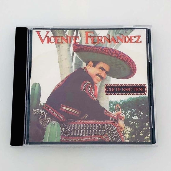 Rare CD Vicente Fernandez - Que De Raro Tiene